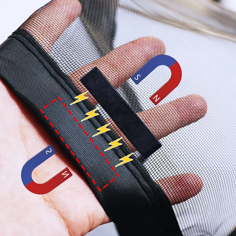 Double Side Open Magnetic Screen Door